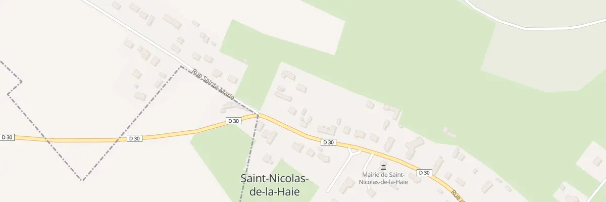 Plan du 500 Rue de l’Eglise à Saint-Nicolas-de-la-Haie