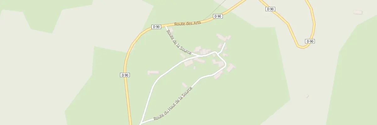 Plan du 109 Le Pinier à Bussière-Badil