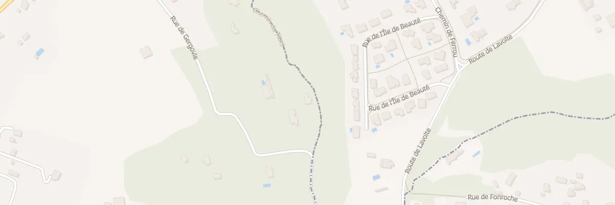 Plan du 6 Rue Gergovie à Agen