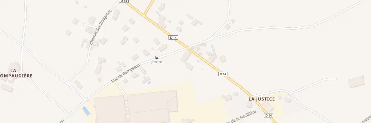 Plan du 1 Rue de Bernusson à Senillé-Saint-Sauveur