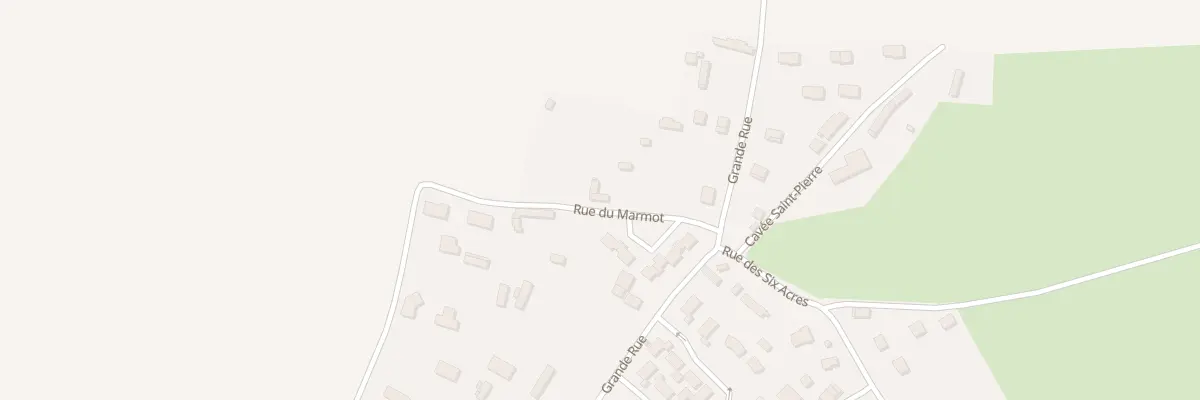 Plan du 12 Rue du Marmot à Clasville