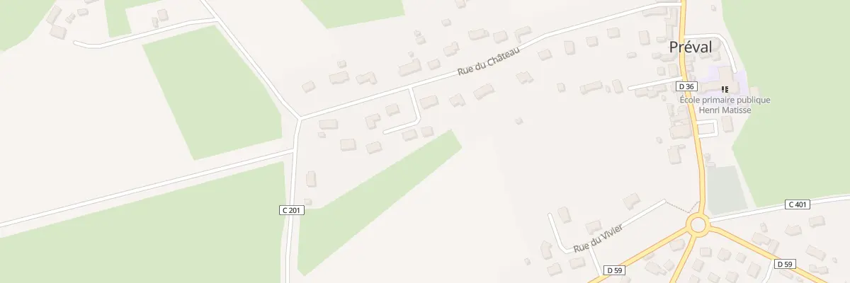 Plan du 3 Rue de l’Angèlerie à Préval