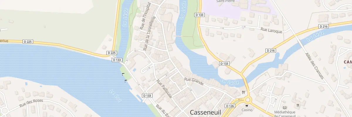 Plan du 62 Rue Grande à Casseneuil