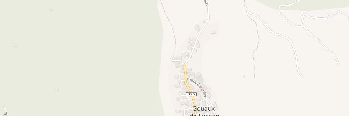 Plan du 20 Rue de la Serre à Gouaux-de-Luchon