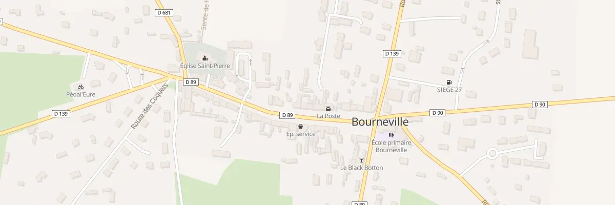 Plan du 10 Gr Grande Rue à Bourneville-Sainte-Croix