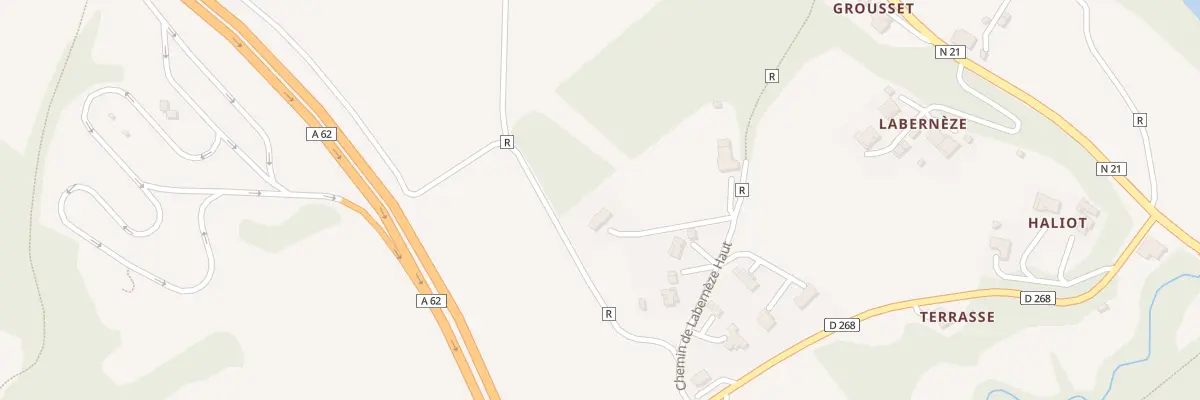 Plan du 11 Chem de Laberneze Haut à Moirax