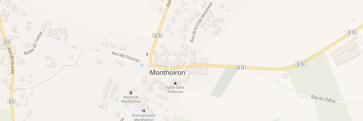 Plan du 9 Pl Saint Ambroise à Monthoiron