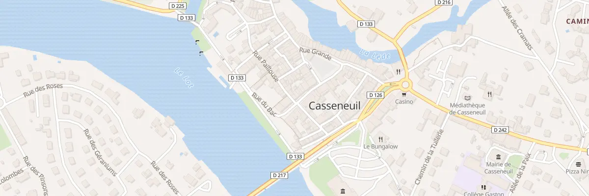 Plan du 7 Rue du Vieux-pont à Casseneuil