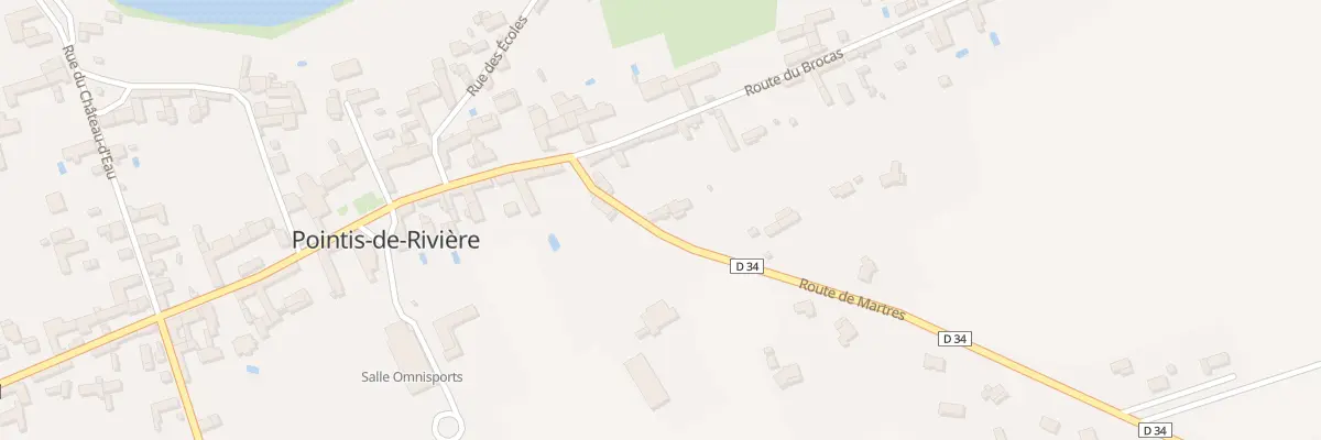 Plan du 4 Rte de Martres à Pointis-de-Rivière