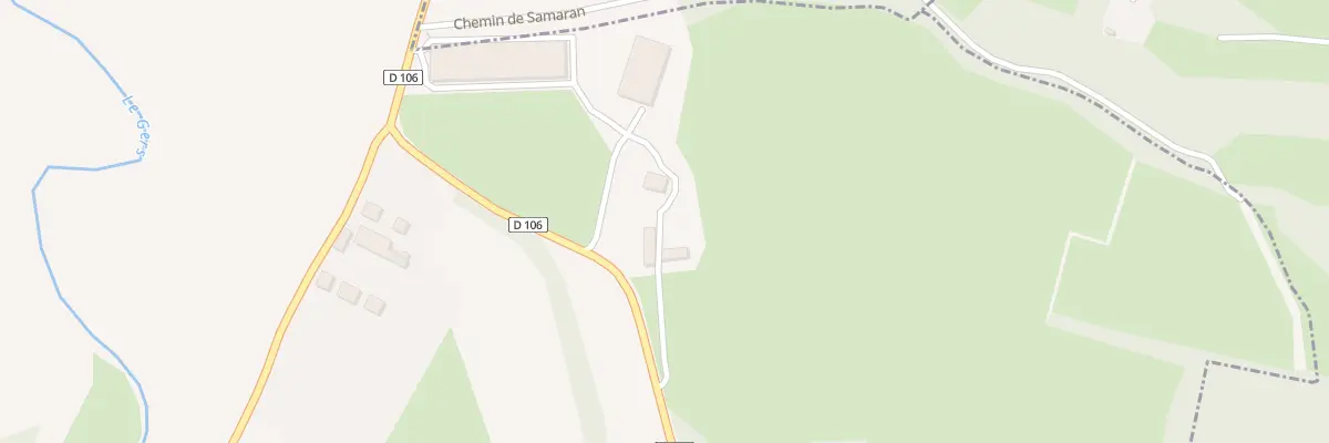 Plan du 302 Rte de Traversères à Sansan