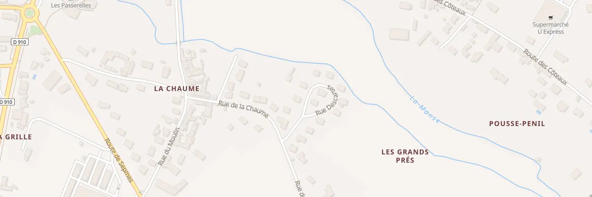 Plan du 20 Rue Descartes à Sainte-Maure-de-Touraine