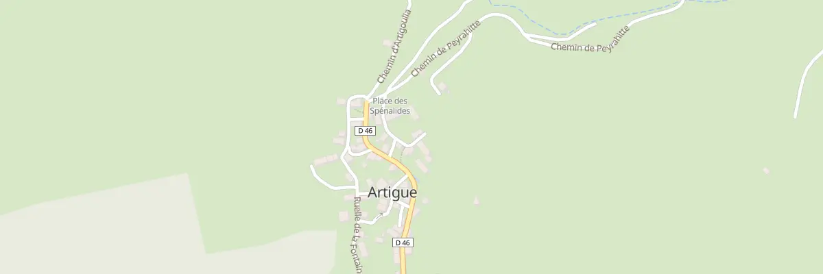 Plan du 6 Le Village à Artigue