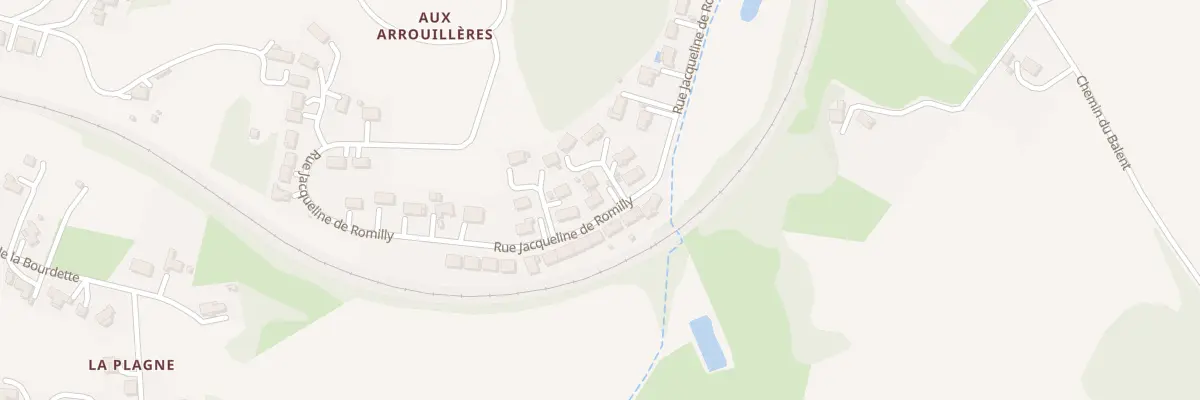 Plan du 28 Rue Jacqueline de Romilly à Auch
