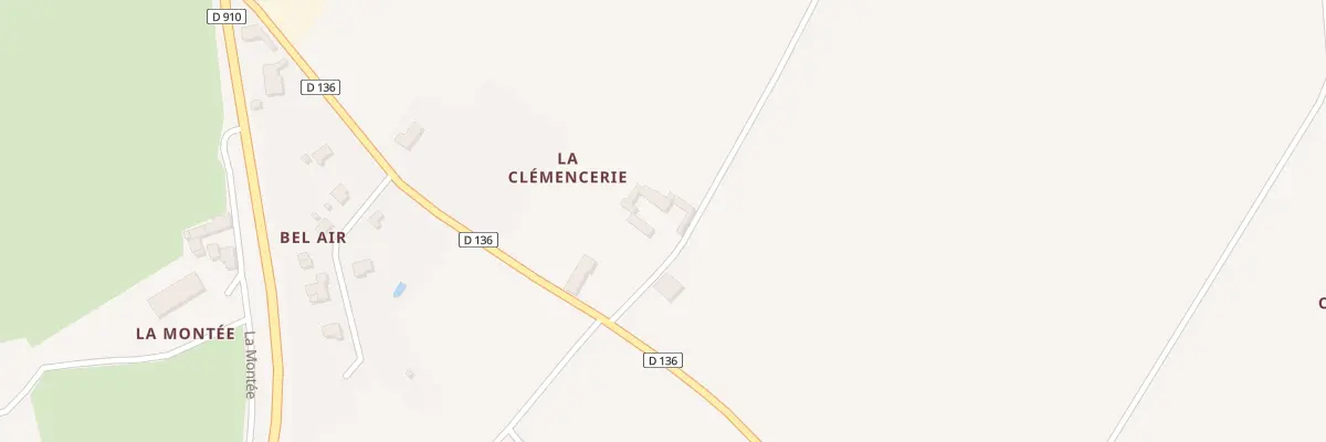 Plan du 126 La Clemencerie à Draché