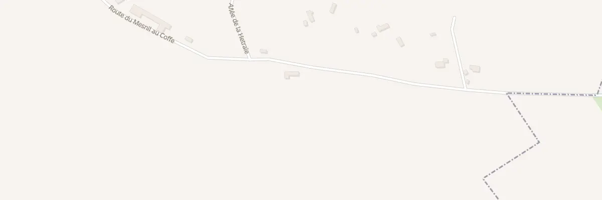Plan du 5073 Le Mesnil au Coffre Hameau à Trouville-Alliquerville