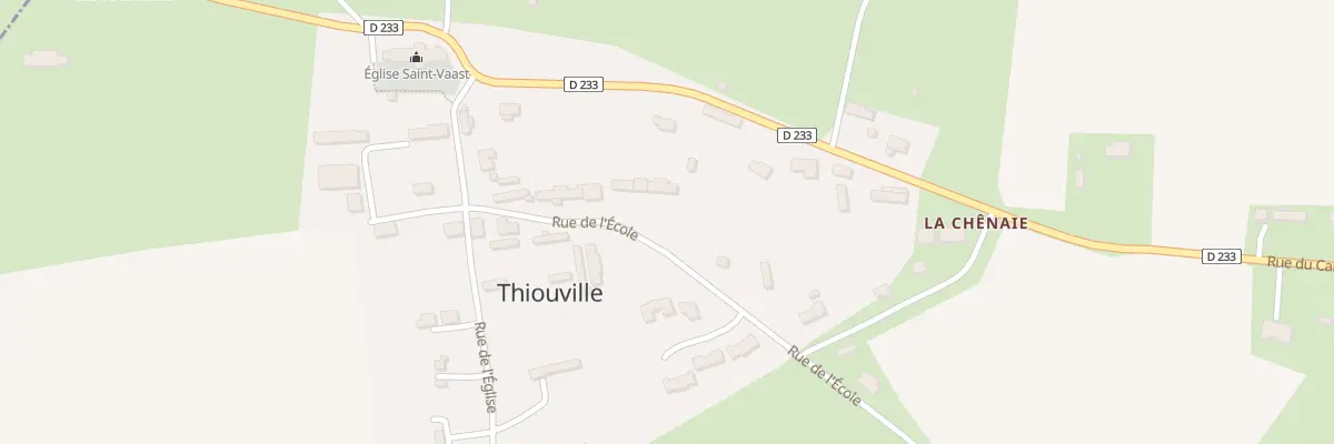 Plan du 140 Rue de l’Ecole à Thiouville
