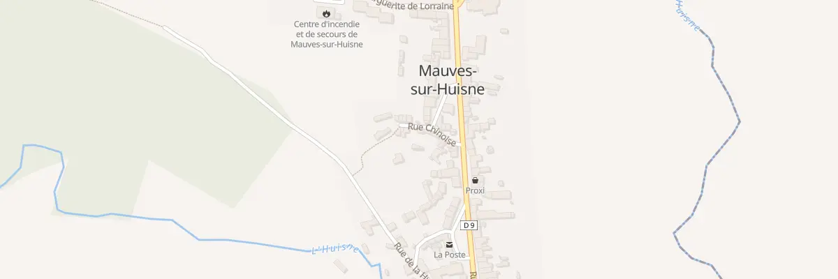 Plan du 9 Rue Chinoise à Mauves-sur-Huisne