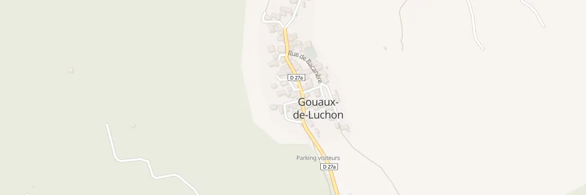 Plan du 12 Rue de Salode à Gouaux-de-Luchon