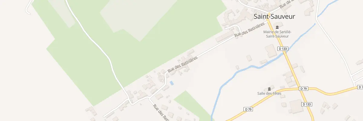 Plan du 6 Rue des Rétinières à Senillé-Saint-Sauveur