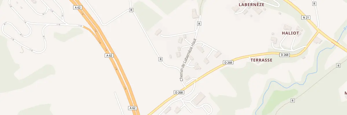 Plan du 7 Chem de Laberneze Haut à Moirax