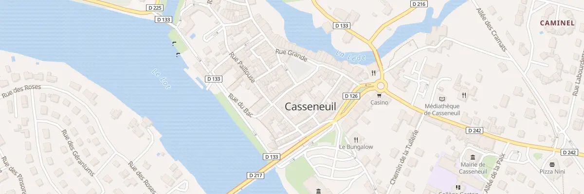 Plan du 12T Rue du Vieux-pont à Casseneuil