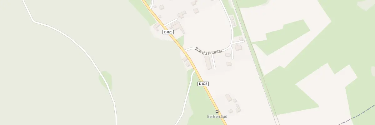 Plan du 74 Rue Nationale à Bertren
