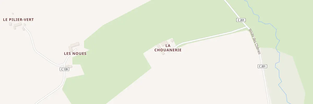 Plan du 745 Rte des Chenes à Val-d’Étangson
