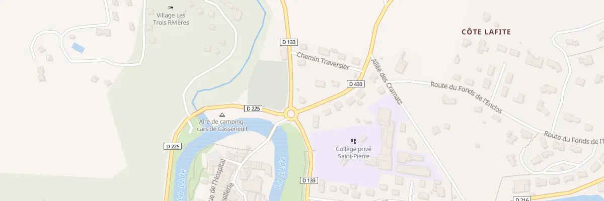 Plan du 1 Rue Al Camp des Esclots à Casseneuil