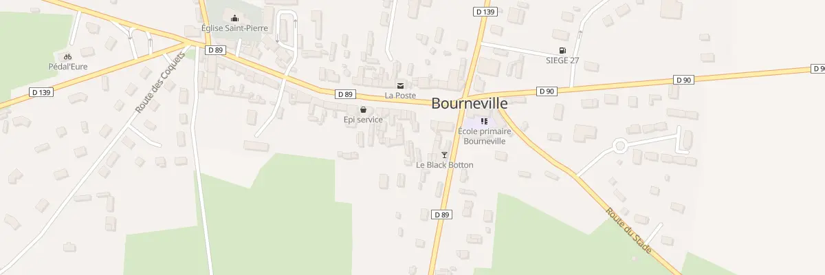 Plan du 1 Gr Grande Rue à Bourneville-Sainte-Croix