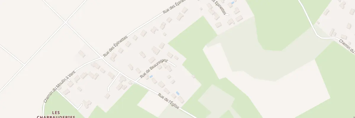 Plan du 11 Rue de Beauregard à Senillé-Saint-Sauveur