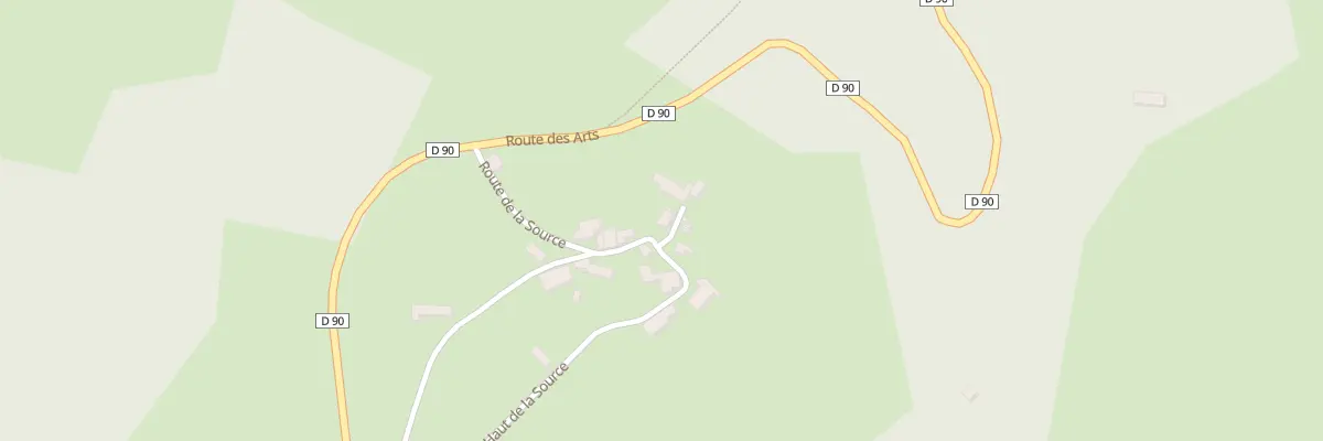 Plan du 112 Le Pinier à Bussière-Badil