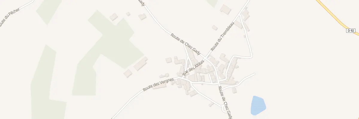 Plan du 26 Le Pechier à Étouars