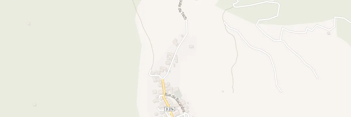 Plan du 6 Pijoulet à Gouaux-de-Luchon