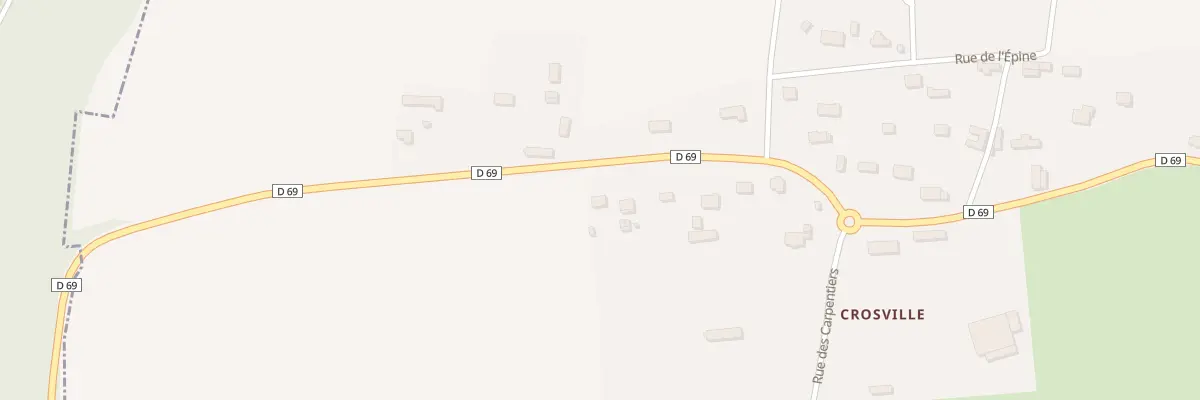 Plan du 12 Rue du Clos de la Couture à Vittefleur