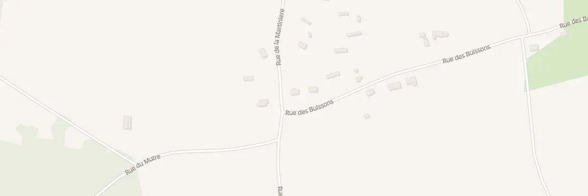 Plan du 75 Rue de la Martiniere à Saint-Benoît-des-Ombres