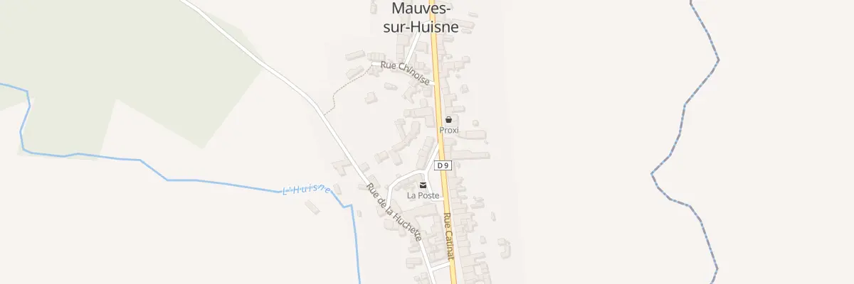 Plan du 36 Rue Catinat à Mauves-sur-Huisne