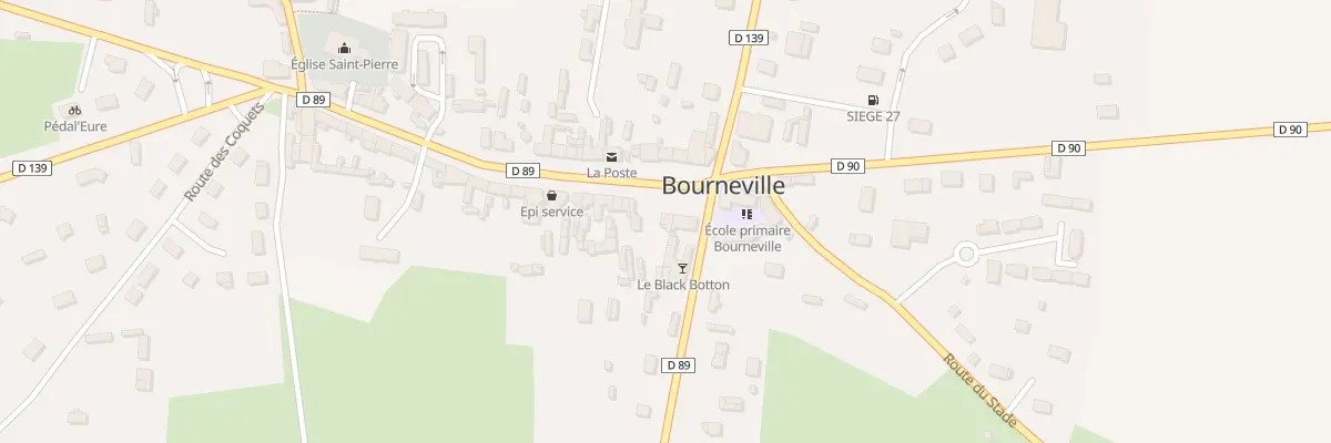 Plan du 7 Pl de la Mairie - Bourneville à Bourneville-Sainte-Croix