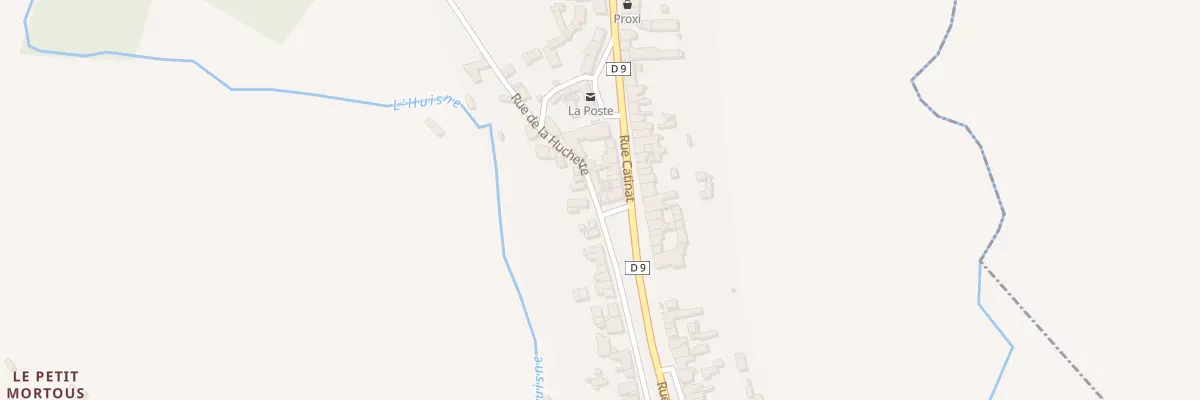 Plan du 2 Rue de la Huchette à Mauves-sur-Huisne