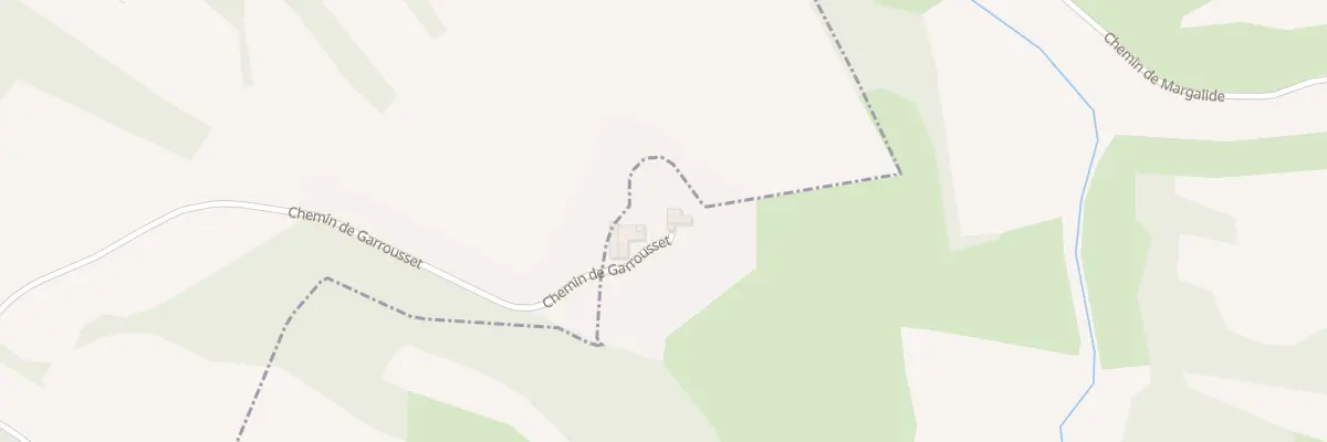 Plan du 689 Chem de Garrousset à Monferran-Plavès