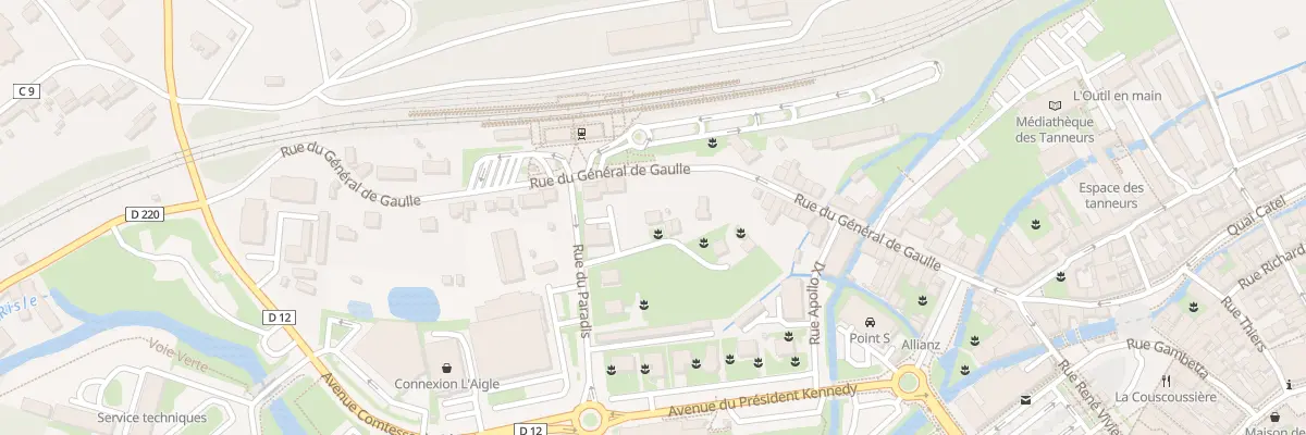 Plan du 10 Rue du Paradis à L’Aigle