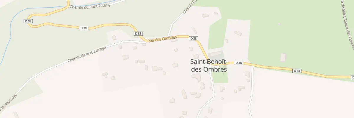 Plan du 19 Rue des Ombries à Saint-Benoît-des-Ombres