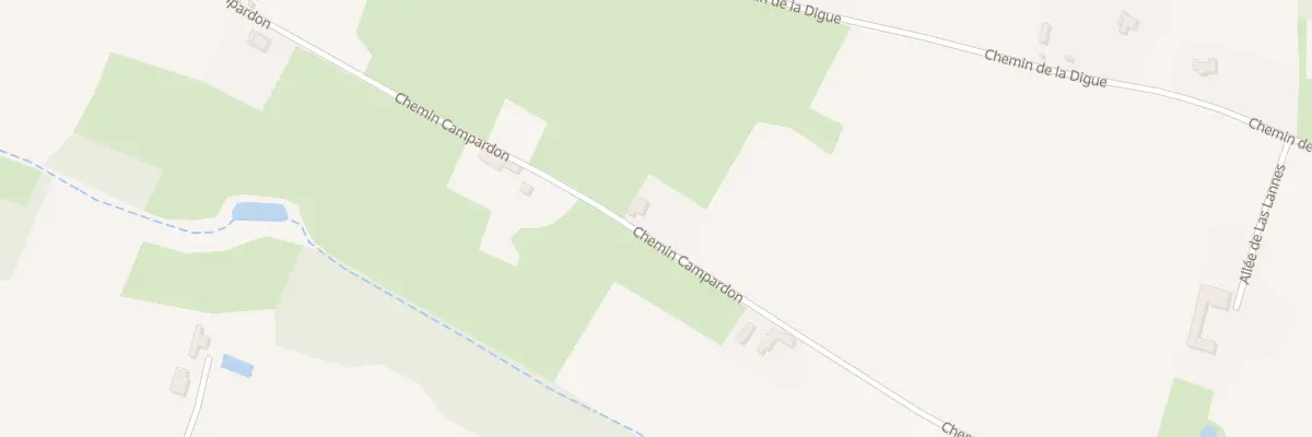 Plan du 5019 Au Campardon à Bézues-Bajon