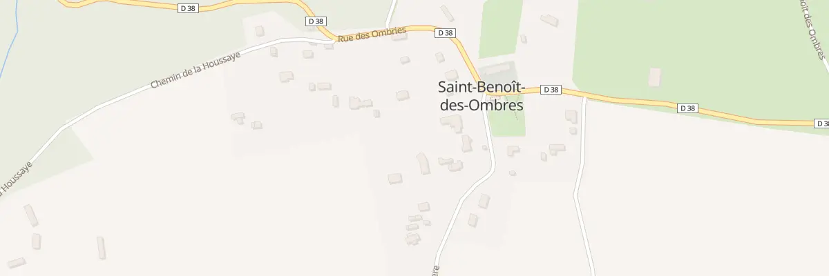 Plan du 12T Rue de la Martiniere à Saint-Benoît-des-Ombres