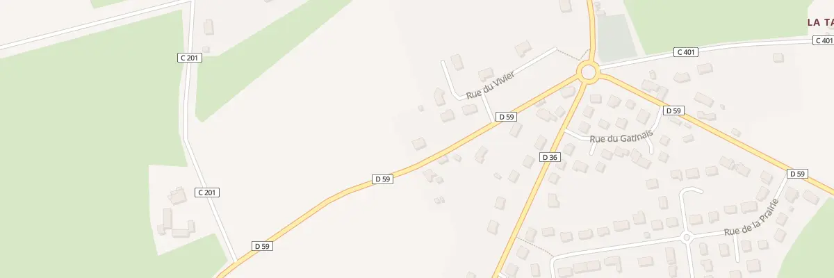 Plan du 2 Rue des Vergers à Préval