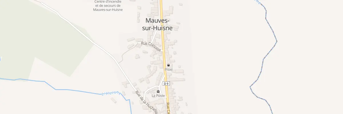 Plan du 33 Rue Catinat à Mauves-sur-Huisne