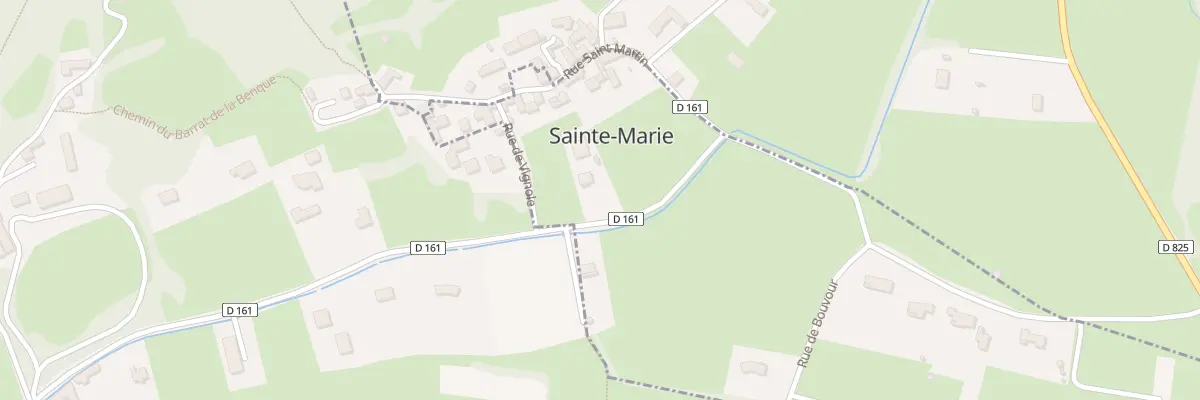 Plan du 5014 Le Village à Sainte-Marie
