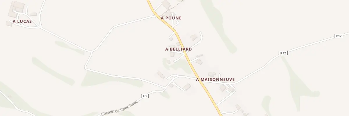 Plan du 181 Rte du Plateau à Castéra-Lectourois