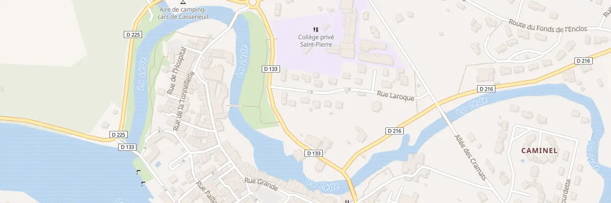 Plan du 6 Vc La Roque à Casseneuil