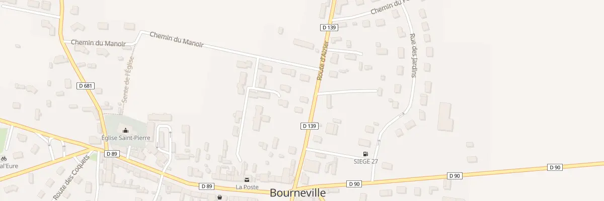 Plan du 141 Rte d’Aizier - Bourneville à Bourneville-Sainte-Croix