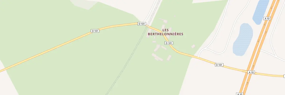 Plan du 558 Les Berthelonnieres à Saint-Épain